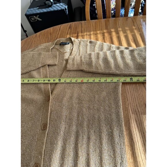 INC International Concepts Women's Sequined Long Button Up Cardigan Size L - Picture 10 of 14